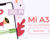 Смартфон Xiaomi Mi A3 получил Android 10