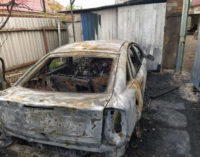 В Запорожской области сгорел автомобиль «Оpel Vectra», — ФОТО