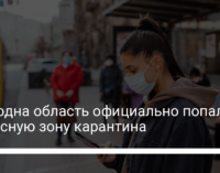 Еще одна область официально попала в красную зону карантина