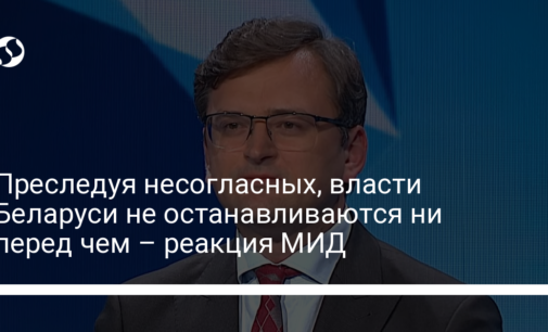 Преследуя несогласных, власти Беларуси не останавливаются ни перед чем – реакция МИД