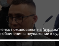 Стерненко пожаловался на "дурдом" после обвинения в неуважении к суду