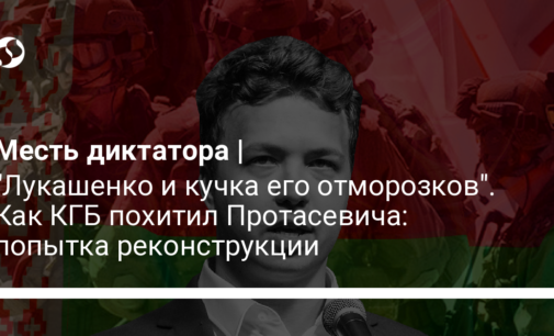 "Лукашенко и кучка его отморозков". Как КГБ похитил Протасевича: попытка реконструкции