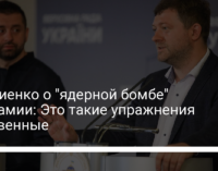 Корниенко о "ядерной бомбе" Арахамии: Это такие упражнения умственные