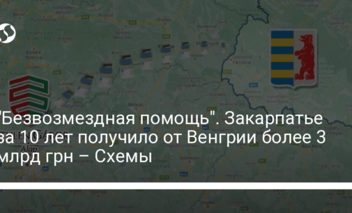 "Безвозмездная помощь". Закарпатье за 10 лет получило от Венгрии более 3 млрд грн – Схемы