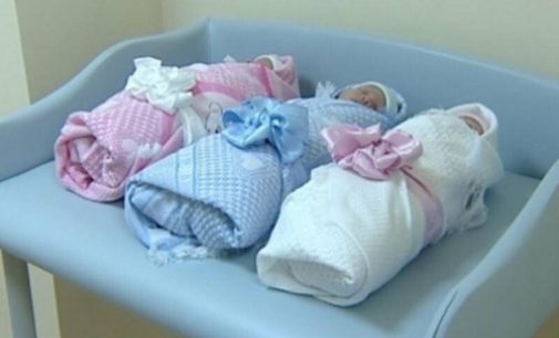 Впервые за полвека: 41-летняя мать из Рени родила тройню