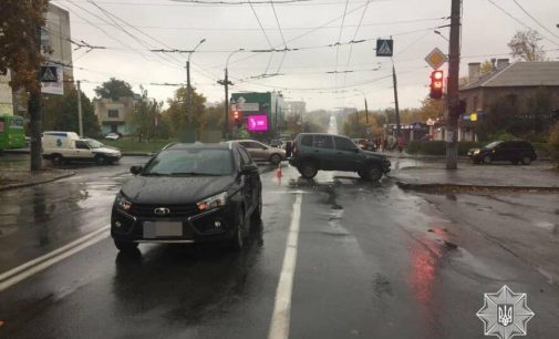 В Харькове произошло столкновение двух внедорожников: один из водителей в больнице, — ФОТО