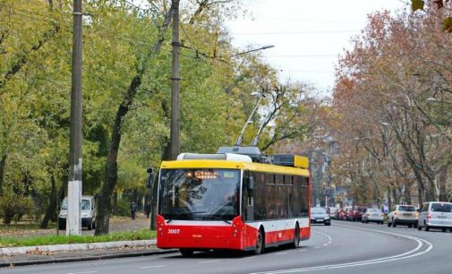 Одеські тролейбуси вже працюють за звичними маршрутами