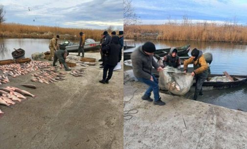 В Одеській області молодики незаконно наловили риби на півтора мільйони гривень, — ФОТО