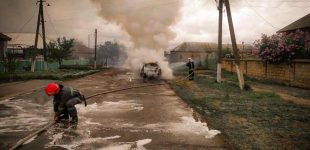 В Одеській області загорівся легковий автомобіль, – ФОТО