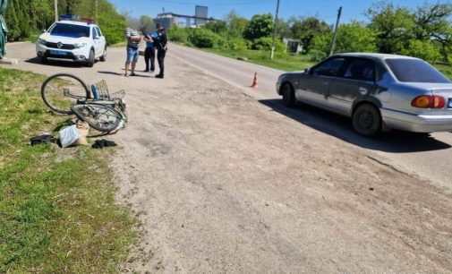 В Одеському районі сталася ДТП, постраждав велосипедист