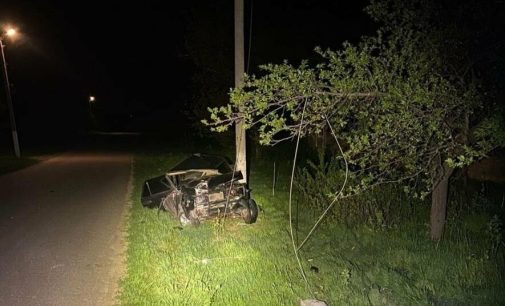 На Одещині водій автомобіля влетів в електроопору та загинув на місці