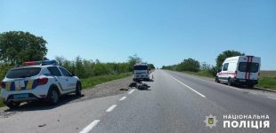В Одеській області сталася ДТП, постраждав водій мопеда