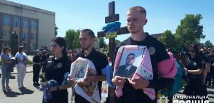 На Одещині попрощалися із 21-річним слідчим поліції, який загинув внаслідок ракетного удару