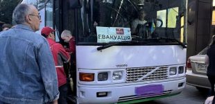 До Одеси прибув евакуаційний автобус з Донеччини