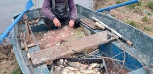 Житель Одеської області заплатить штраф за незаконний вилов риби на «Тузлівських лиманах»