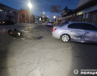 Відкритий переломом передпліччя: в місті Балта сталася ДТП, постраждав мотоцикліст