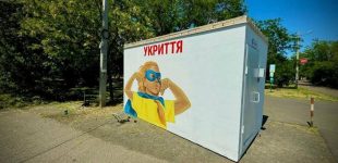 В Одесі встановили ще одне мобільне укриття