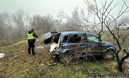 Одна людина травмувалася: на Одещині з дороги злетіла автівка, — ФОТО