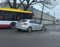 Через аварію на одному з перехресть в Одесі ускладнено рух, — ФОТО