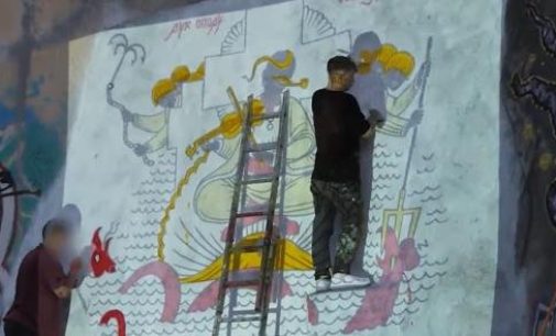 В Одесі з’явився мурал із козаком Мамаєм, — ВІДЕО