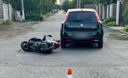 П’яний мопедист потрапив у ДТП на Одещині: госпіталізований з травмами